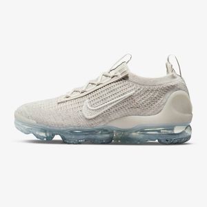 New Nike Air VaporMax 2021 Flyknit Women's Running Shoes Beige White DJ9975-001